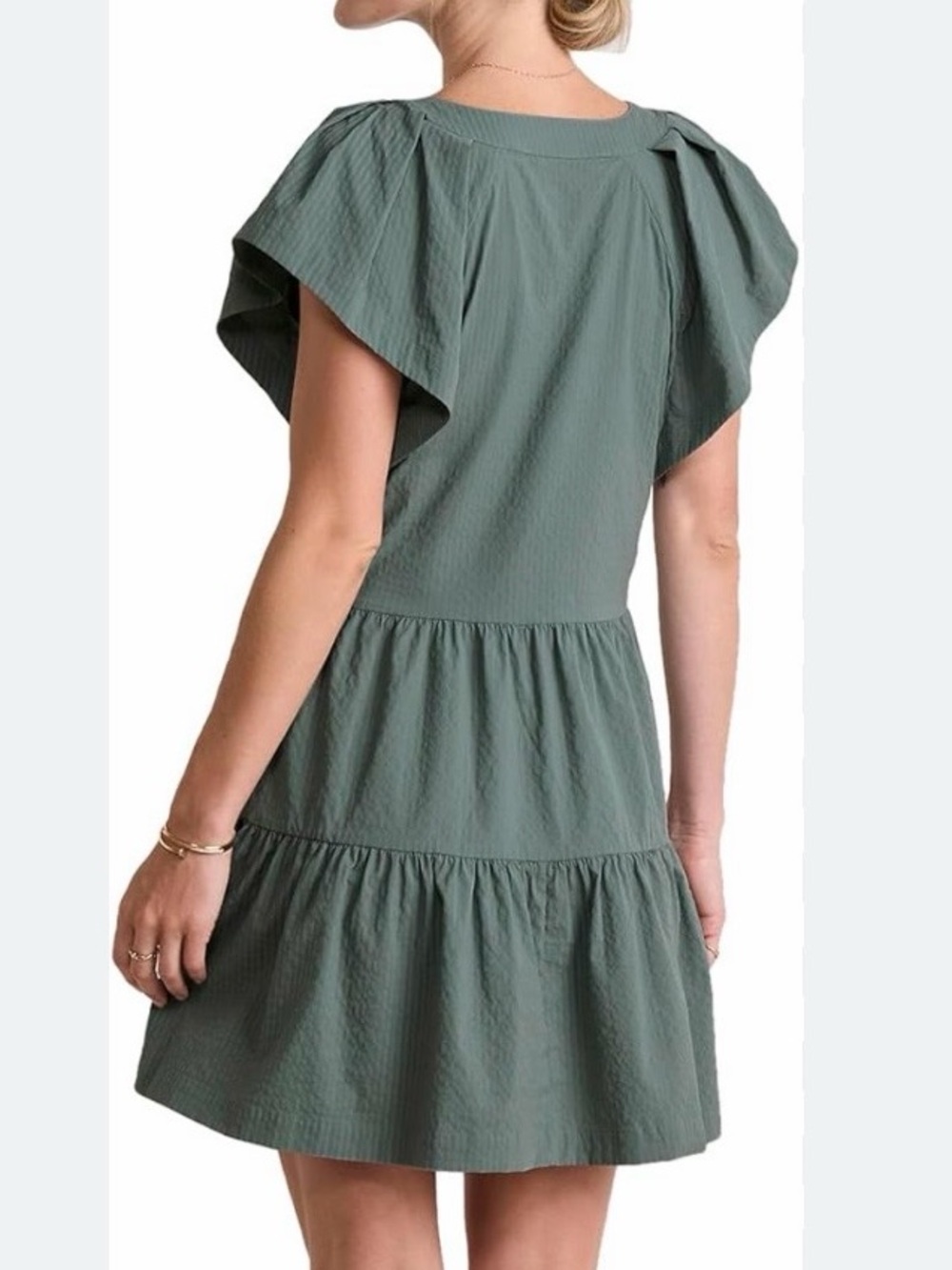 🇺🇸 SALE Vineyard Vines Green Sophia Dress - Picture 7 of 7